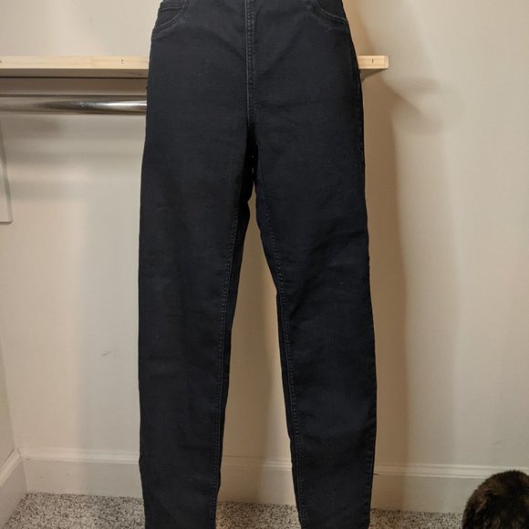 H&M Dark Indigo Pull On Denim Jeggings - Picture 2 of 5